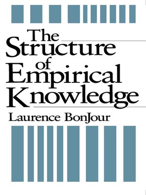 cover image of The Structure of Empirical Knowledge